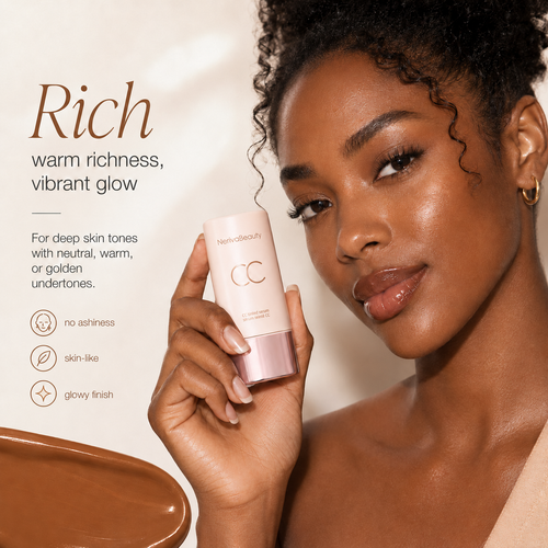 CC color-correcting tinted serum