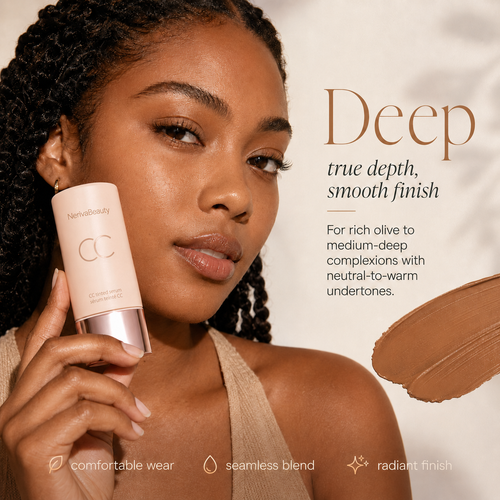 CC color-correcting tinted serum