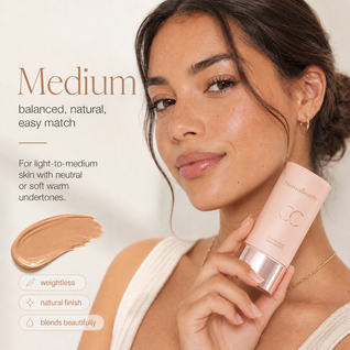 CC color-correcting tinted serum