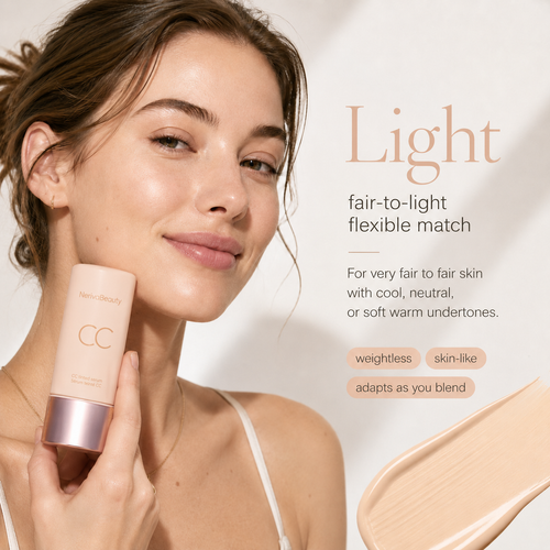 CC color-correcting tinted serum