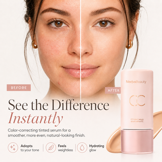 CC color-correcting tinted serum