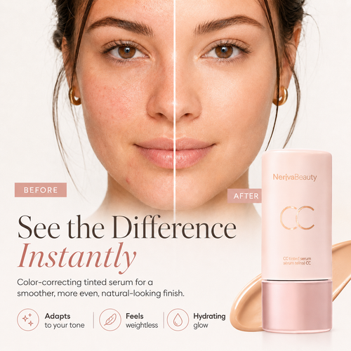 CC color-correcting tinted serum