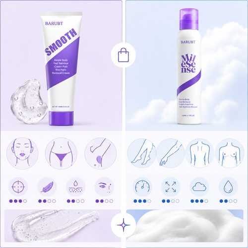 Gentle Hair Removal for Face & Body