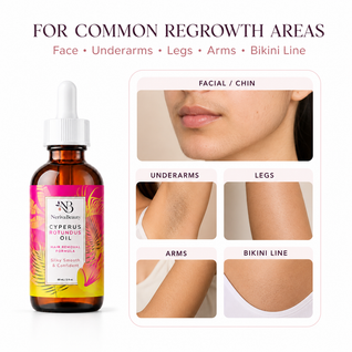 Cyperus Body Oil for Stubborn Regrowth